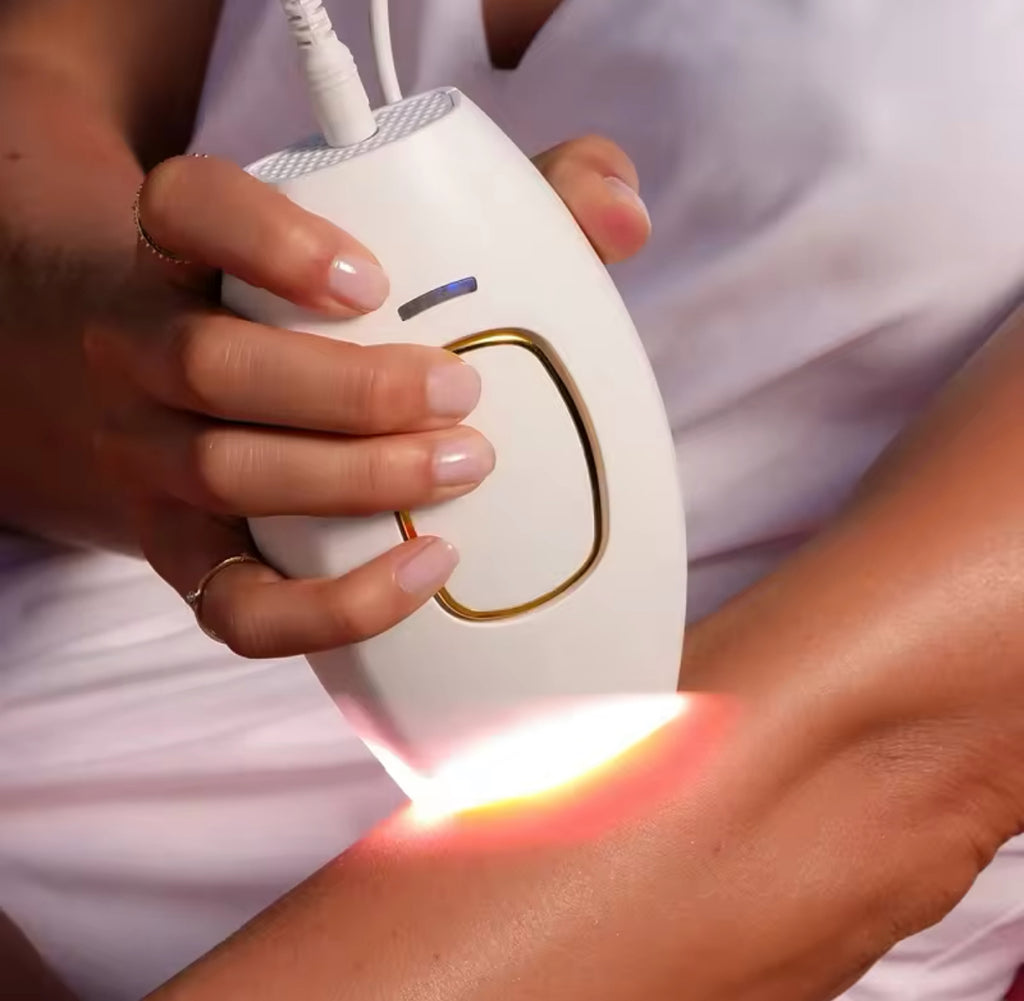 Depiladora Láser IPL Permanente con 600,000 Pulsos - 5 Niveles