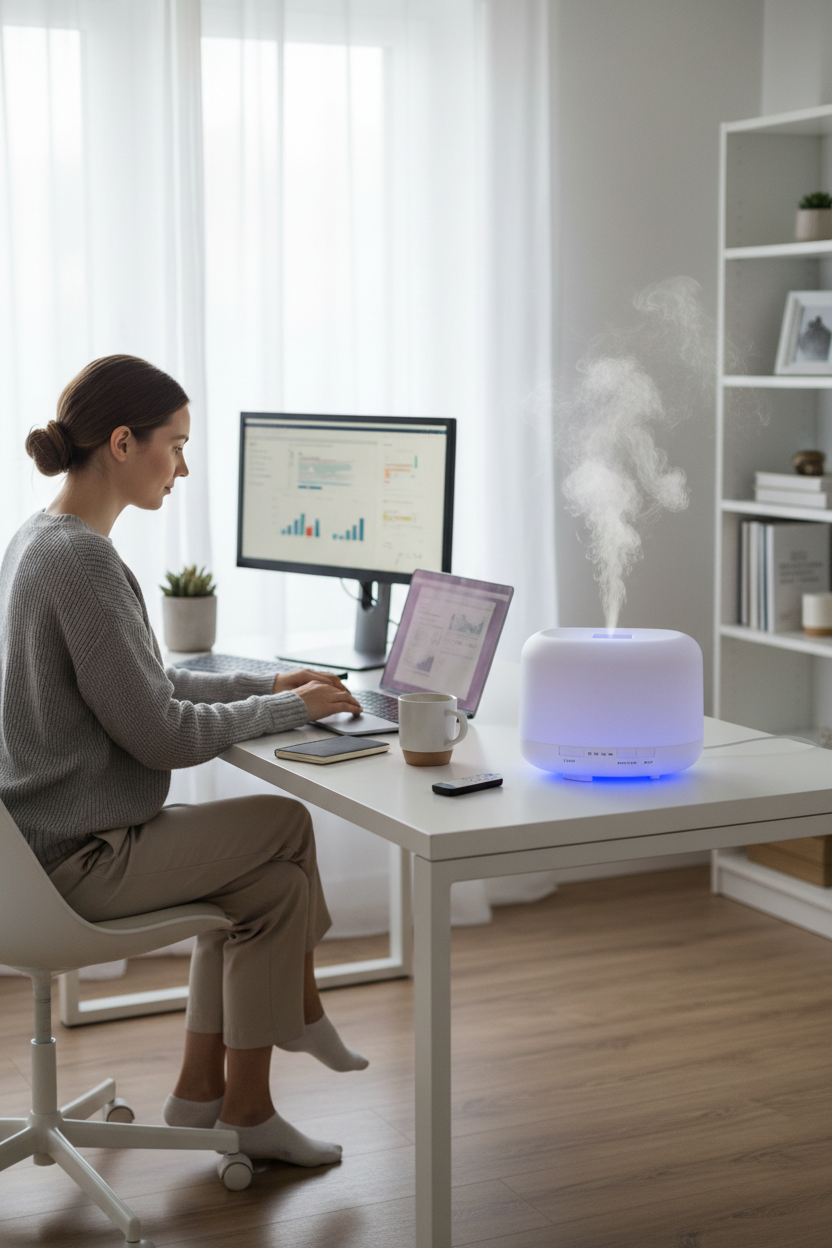 Difusor en home office