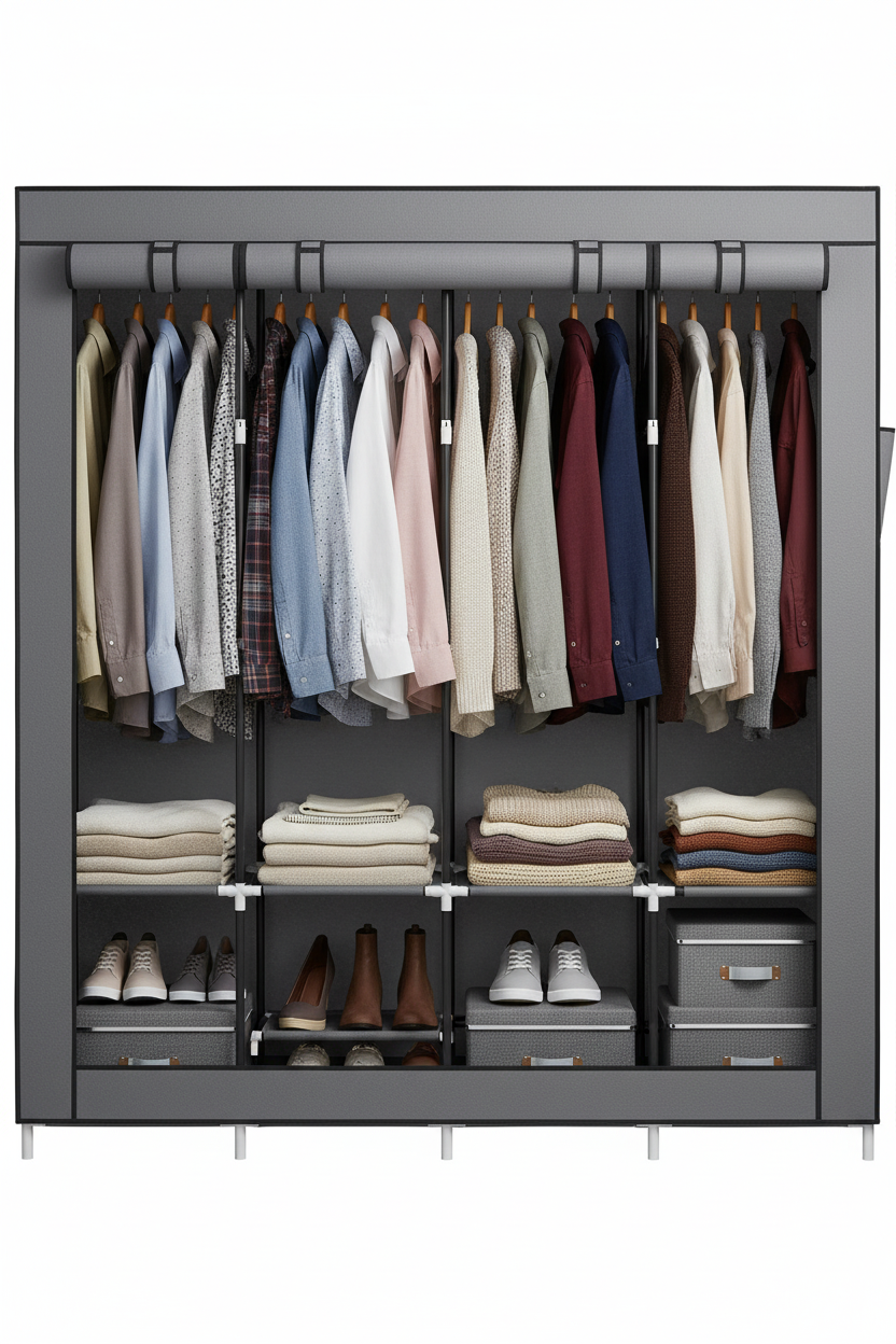 Interior del closet modular