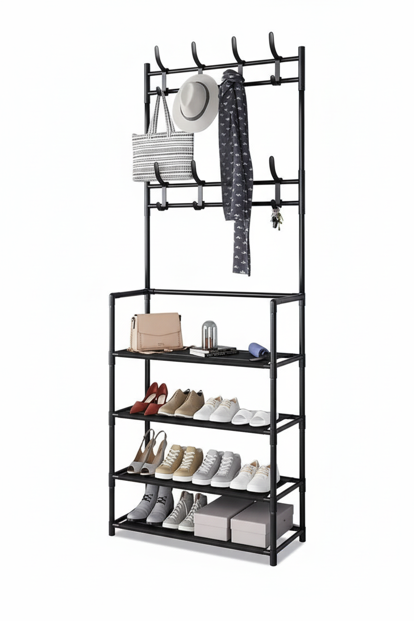 Organizador mostrando construcción y detalles