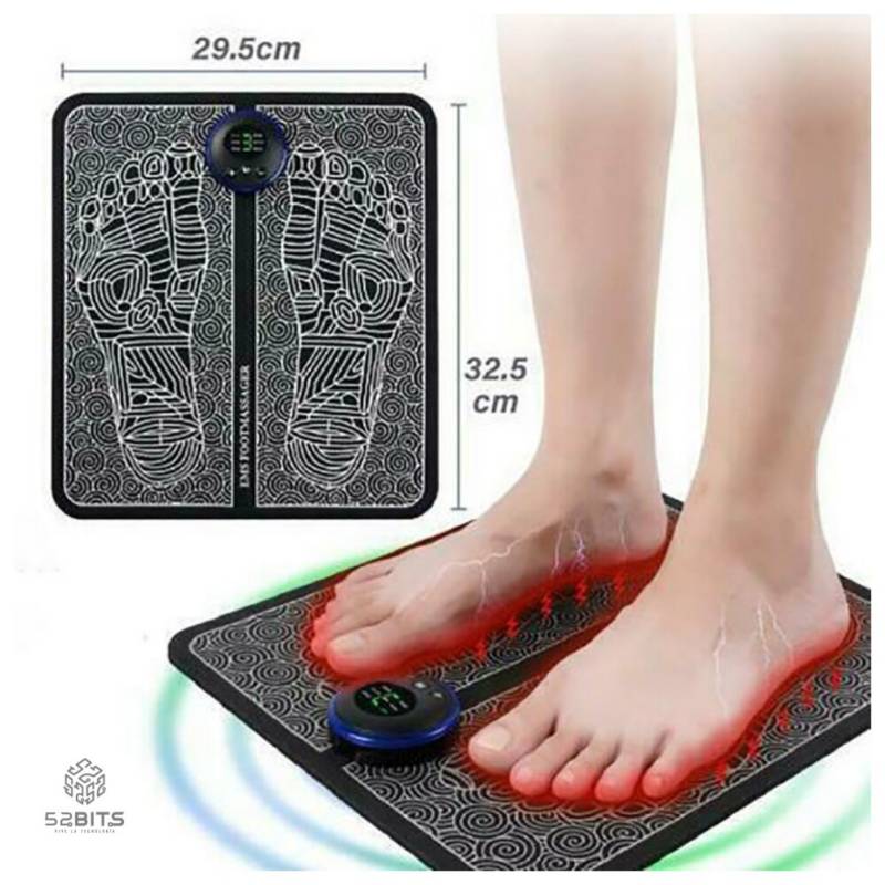 COMBO Spa Pro: Masajeador Cervical 5D + Tapete Revitalizador de Pies EMS