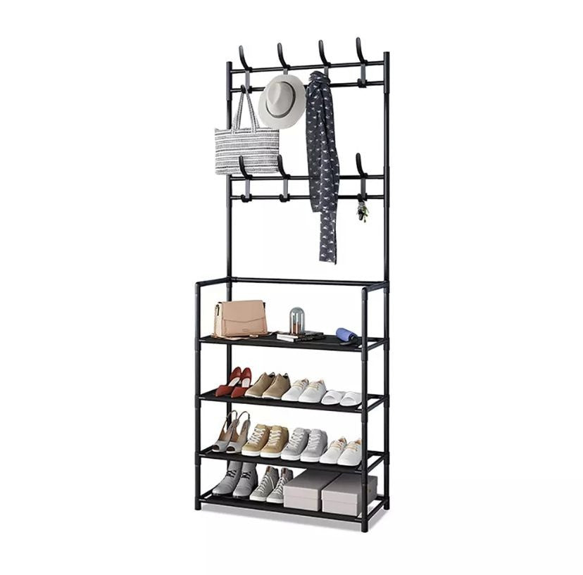 Organizador Multifuncional de Zapatos y Ropa con Ganchos
