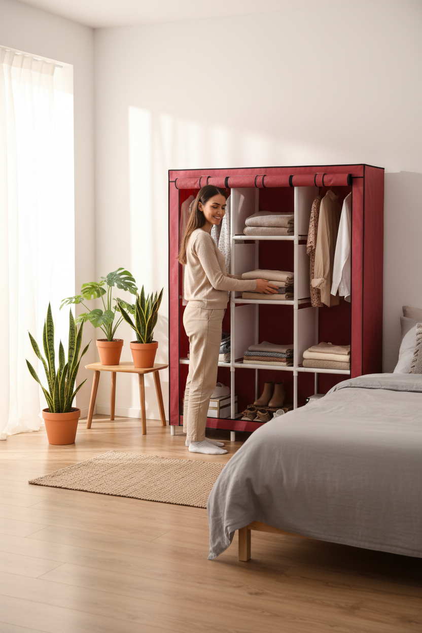 Uso en dormitorio moderno