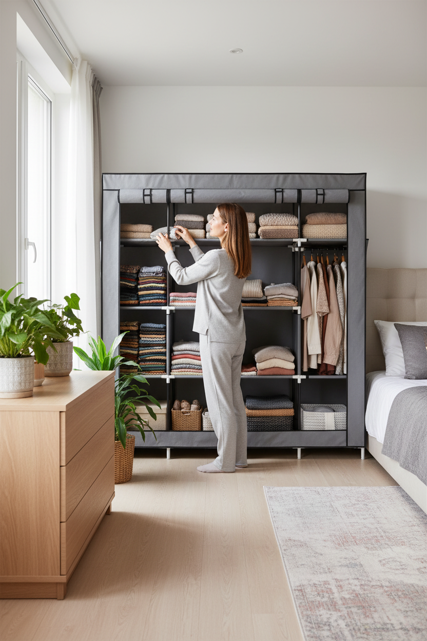 Uso en dormitorio moderno